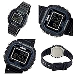 ≪CASIO≫Illuminator Standard デジタル プラベルトウォッチ レディース向（LA-20WH-1B LA-20WH-4A LA-20WH-9A） (LA-20WH-1B（ブラック）)