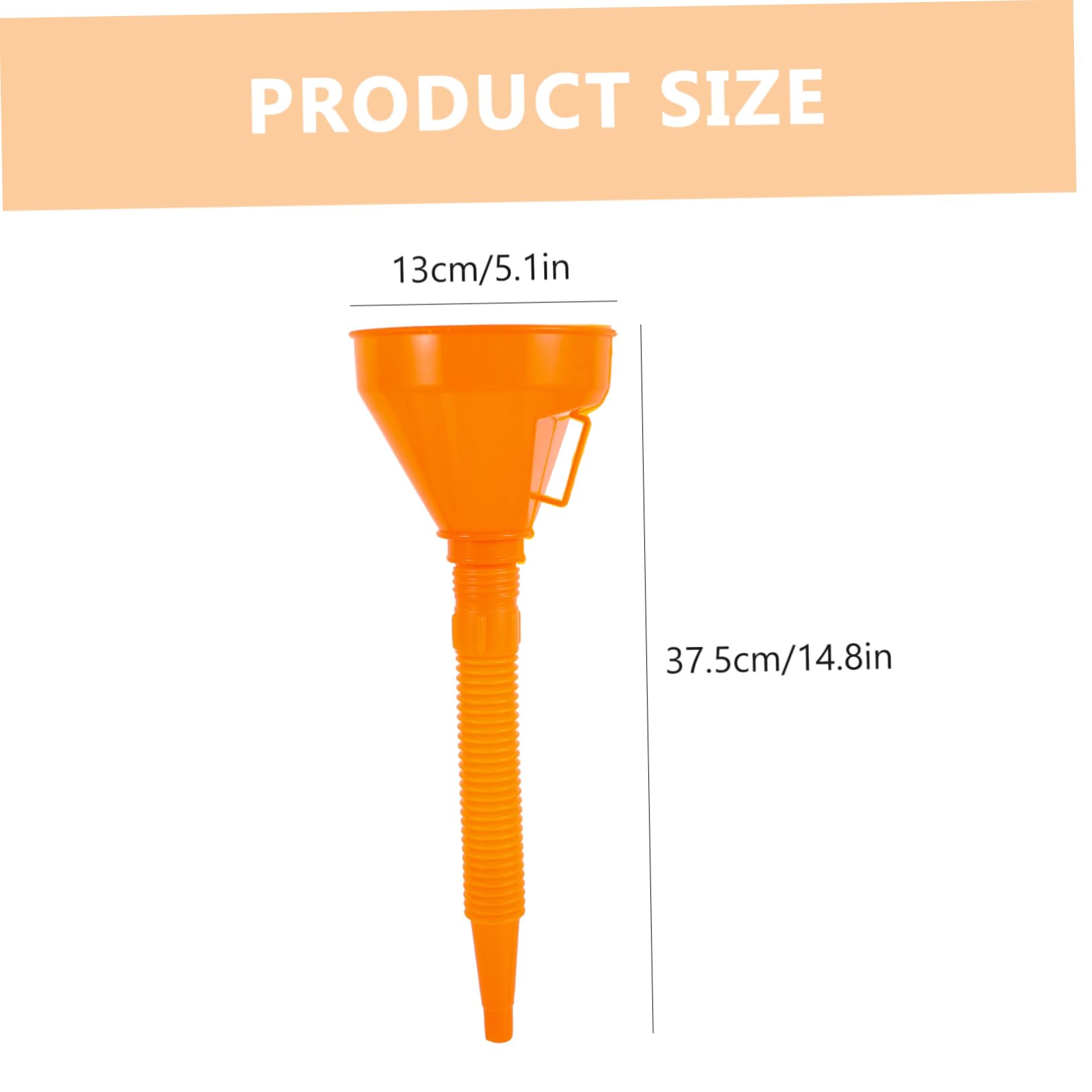MAGICLULU 5 Set Imbuto Carburante Multifunzione Con Tubo Flessibile Strumento Rifornimento Per Auto E Design Antispruzzo E Resistente Per Olio Motore E Combustibile Facile Da Usare 2 Pezzi*5
