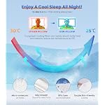 Ultra Pain Relief Cooling Pillow for Neck Support, Adjustable Cervical Pillow Cozy Sleeping, Odorless Ergonomic Contour Memory Foam Pillows, Orthopedic Bed Pillow for Side Back Stomach Sleeper - Image 5