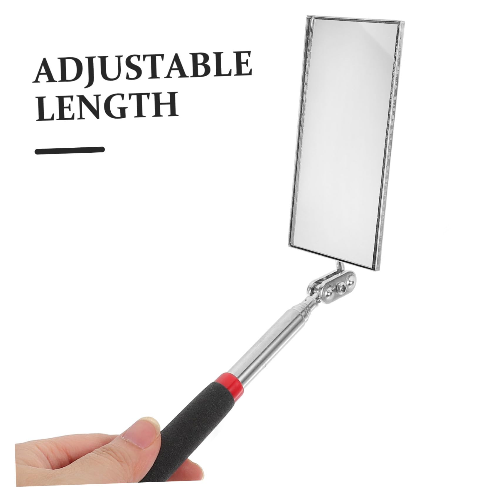 OUNONA Inspection Mirror Inspection Tool Telescoping Mirror Adjustable Mirror Mechanic Mirror Telescope Mirror Extendable Mirror
