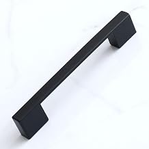 Badem10 Kale Kulp 128 mm Siyah Metal Mobilya Mutfak Çekmece Dolap Kulpları Dolabı Kapak Kulbu Kulpu 12.8 cm