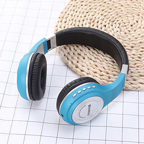 FRCOLOR Fone de Ouvido Sem Fio Microfone Estéreo de Alta Fidelidade de Graves Profundos Dobrí¡vel E