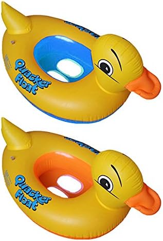 Gzqes Bouee Canard Pour Bebe Ou Enfant De 2 A 6 Ans Bleu Amazon Fr Jeux Et Jouets