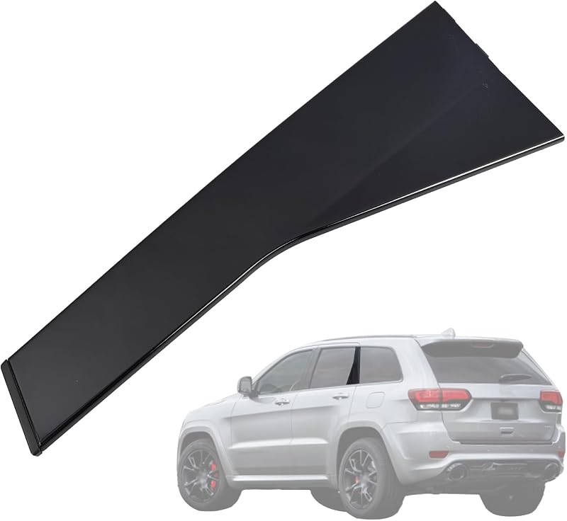 Moldura externa da coluna C da porta traseira esquerda Magimaker para Jeep Grand Cherokee 2011-2021 – 1 unidade