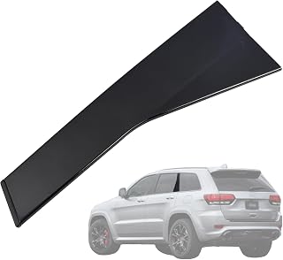 57010449AK Exterior Left Rear Door C Pillar Trim Fit for Grand Cherokee 2011-2021 Window C Pillar Cover Trim Applique 57010449 57010449AL
