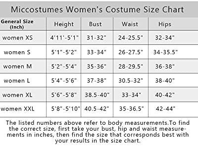 Miniatura 8 de Miccostumes Disfraz de anime para mujer con corbata y calcetín