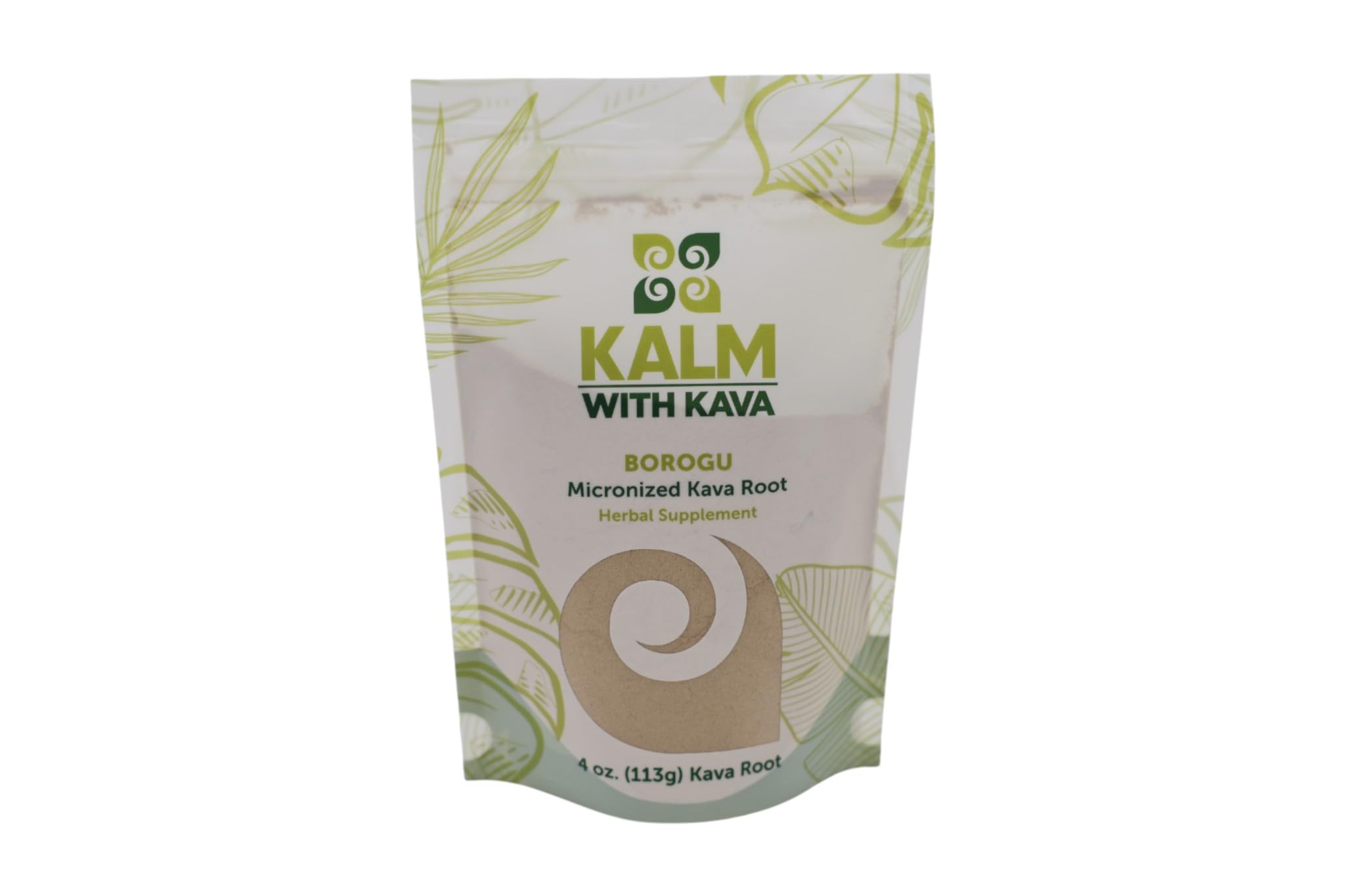 KALM with Kava Borogu Micronized Kava (4 oz)