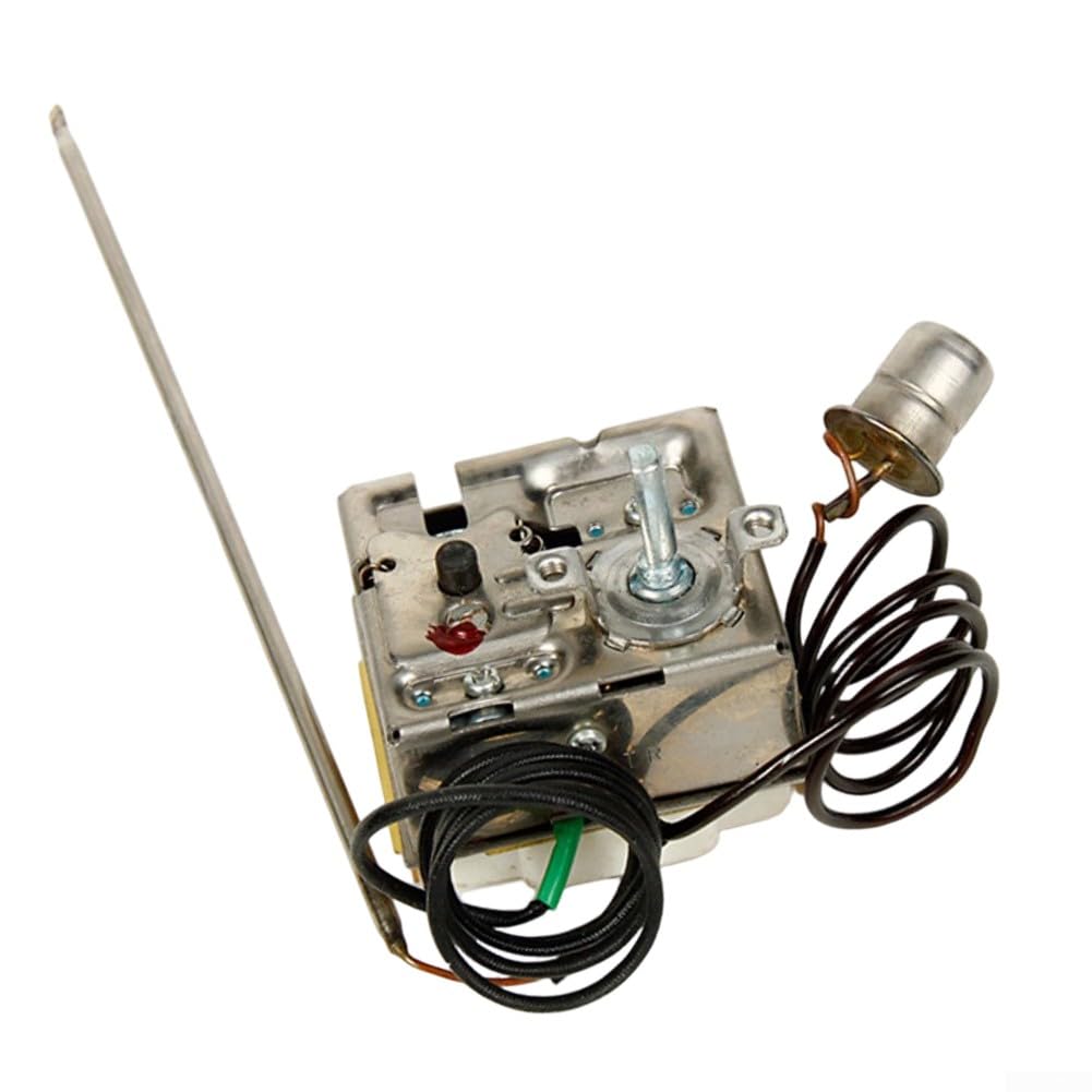 Einstellbarer Thermostat WK-R36 für 400 V Heizlüfter Installationen 0-40 C Sollwertbereich 16 A Belastbarkeit und 140 C Sicherheitsabschaltfunktion