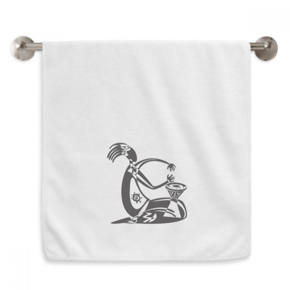 Serviette visage mexicaine douce pour le sport et la salle de bain