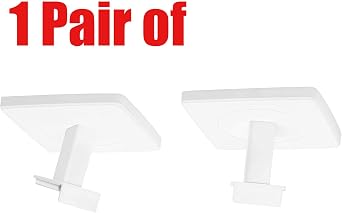 White Ceiling Bracket Mount Replacement for Bose OmniJewel Lifestyle 650 & 600 Home Theater System Speaker Wall/Ceiling Mount Holder 1 Pair