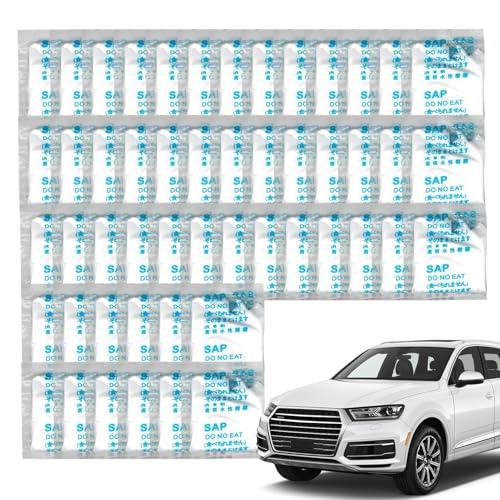 Coagulante portátil para inodoro – 50 bolsas de coagulantes, papel higiénico para adultos, eliminación rápida de olores para, viajes, camping, baño, higiene, comodidad, seguridad