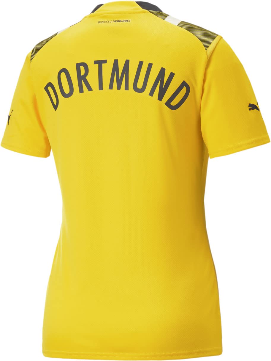 PUMA - Womens BVB Cup Jersey Replica W W/Sponsor, Color Cyber Yellow, Size: Small