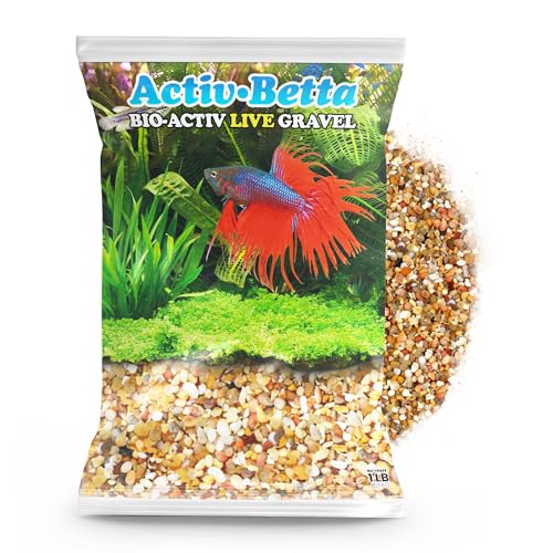 Activ Betta Aquarium Gems - 1 lb - Decorative Gravel for Freshwater Tanks, Vibrant & Durable, Easy to Maintain, Ideal for Aquatic & Planted Setups