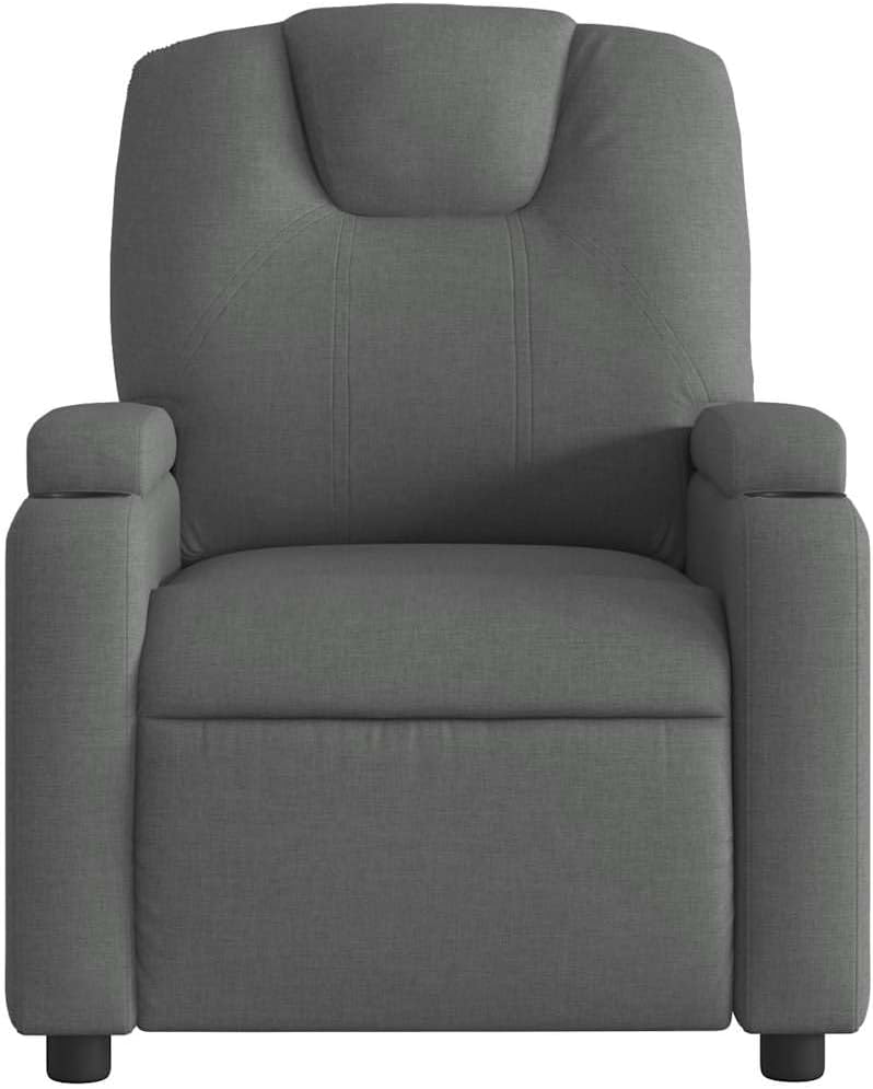 Doğrudan ön view of the vidaXL Electric Recliner Chair.