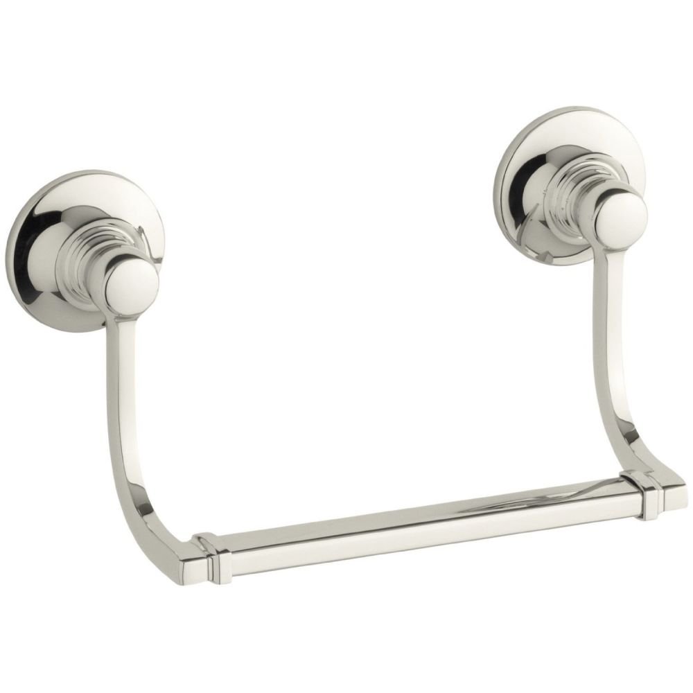 KOHLER 11416-SN Bancroft Hand-Towel Holder, 1, Vibrant Polished Nickel