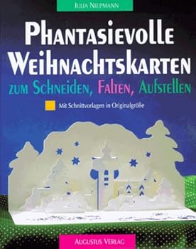 Hardcover Phantasievolle Weihnachtskarten [German] Book