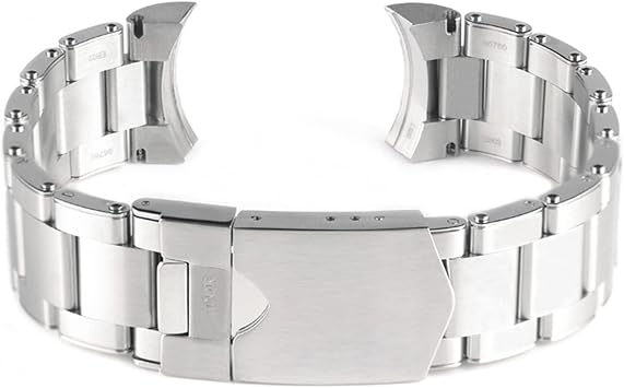 for Tudor Watch Band 316L Series Solid Stainless Steel Strap Male 20 22mm Bracelet Waterproof Watch Accessories Rivet Drawing Color Silver, Size 22mm