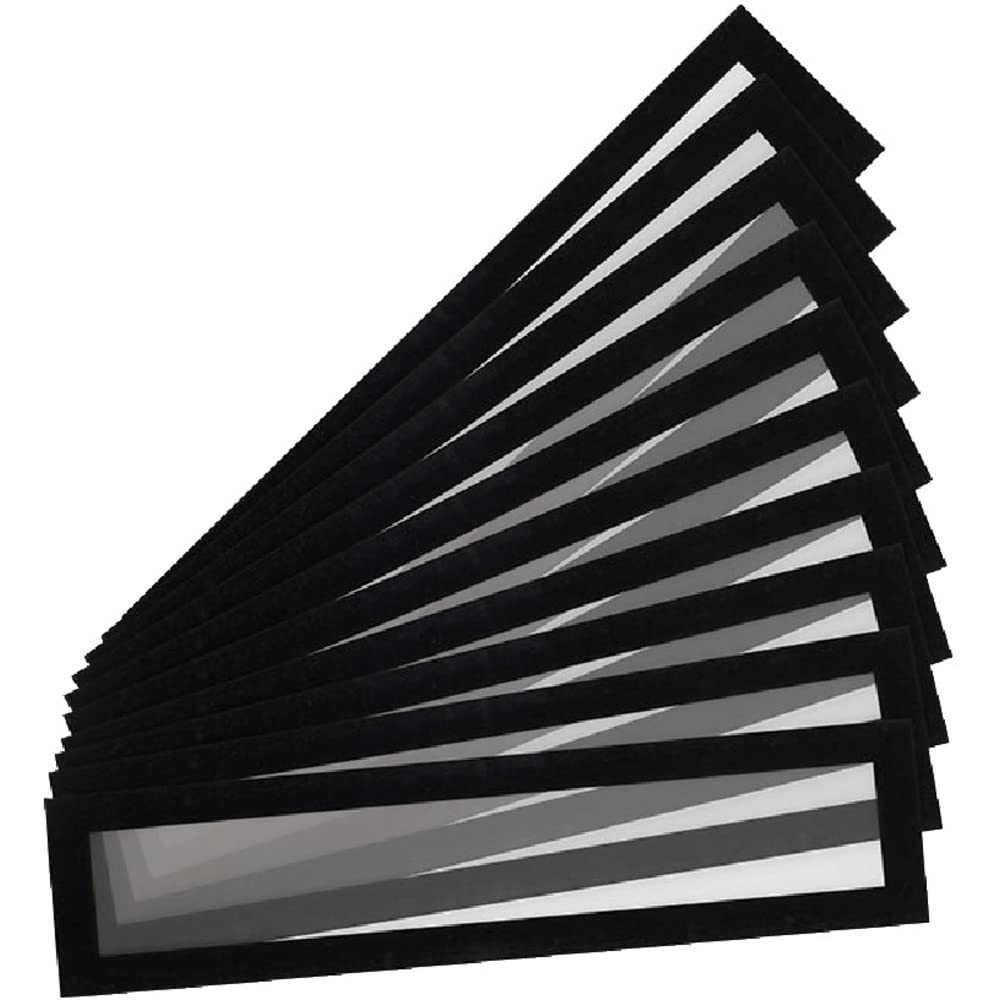 Tarifold ES 195217 – Pack of 10 Magnetic Frames Holder A4/A3 – (55 H x 297 mm) – Magneto PRO for Magnetic Boards