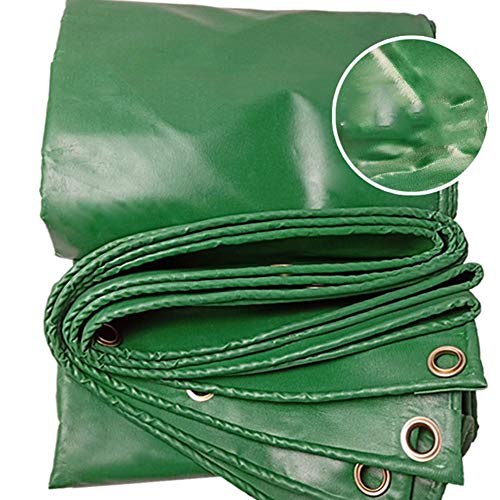 Lona toldo resistente de alta densidad OKUOKA de 4x6m color verde 3