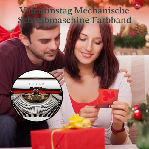 Original Farbband für DIN 2103-53mm Durchmesser - Schwarz/Rot - Hochwertiges Farbband für klare und präzise Druckergebnisse