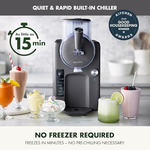 GreenPan Frost 2-Quart Compressor Ice Cream Maker & Soft Serve Machine — view 3