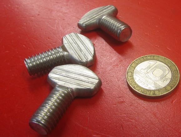 Stainless Thumb Screws FT 3/8"-16 x .750" Length, 3 Pack