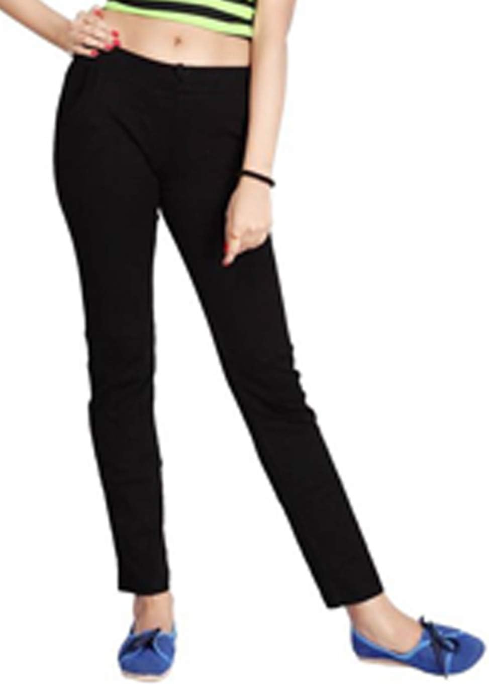 FILMAX® Originals Women Cotton Lycra Rib Solid Sports Walking Gym Yoga Joggers Workout Lower Multipurpose Track Pant