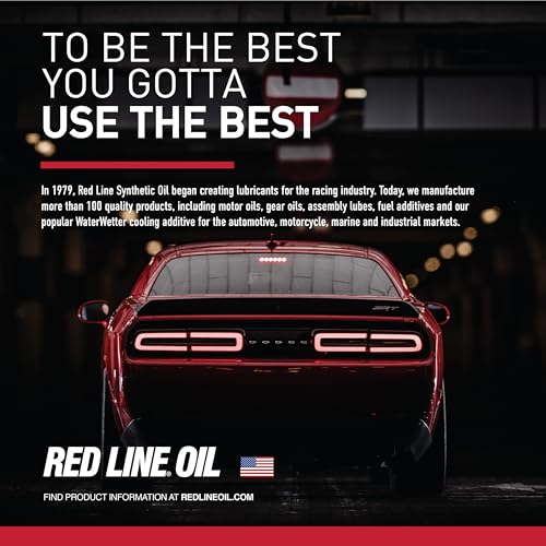 Red Line 50104 75W85 GL-5 Full Synthetic Gear Oil for Hypoid Limited Slip Differentials - 1 Quart (12 Pack) - Thumbnail 4
