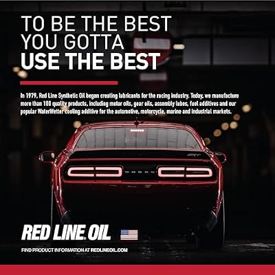 Red Line 30316 Synthetic Lightweight Racing Automatic Transmission Fluid (ATF) - 1 Gallon