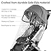 Rain Cover Fits for UPPAbaby Minu and Minu V2 – Waterproof & Windproof Baby Stroller Rain Shield with Ventilation Holes, Quick Attachment, Built-in Storage Bag, Easy Zipper Access to Child