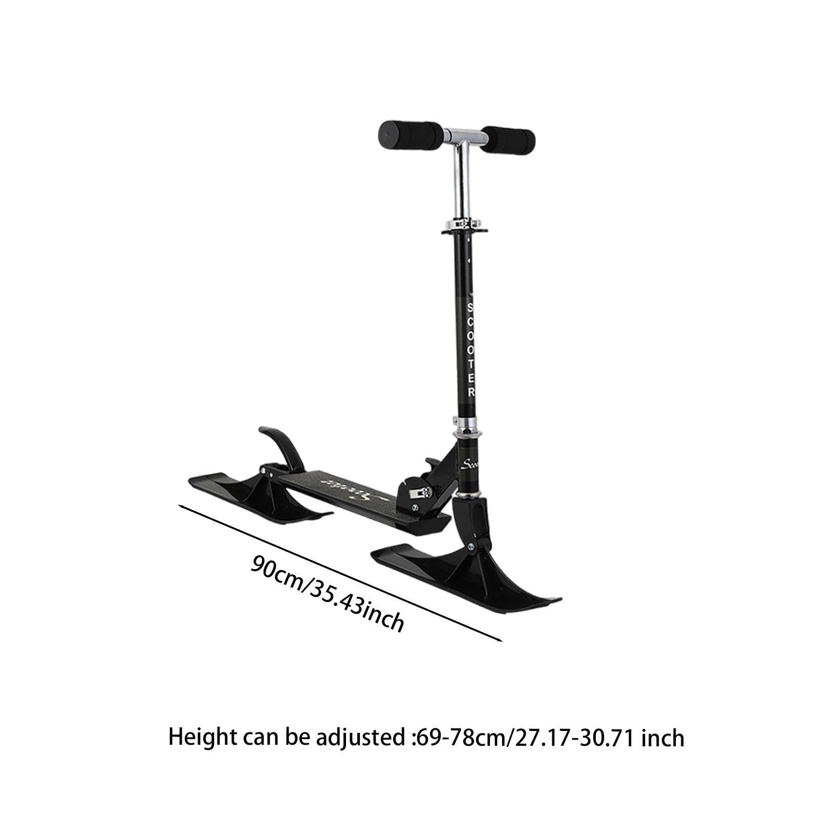 Patinete de esquí para niños: versátil y Divertido para Jugar de Forma Segura con Patinete de 2 Ruedas, patineta de esquí, Accesorio de Entrenamiento de Equilibrio