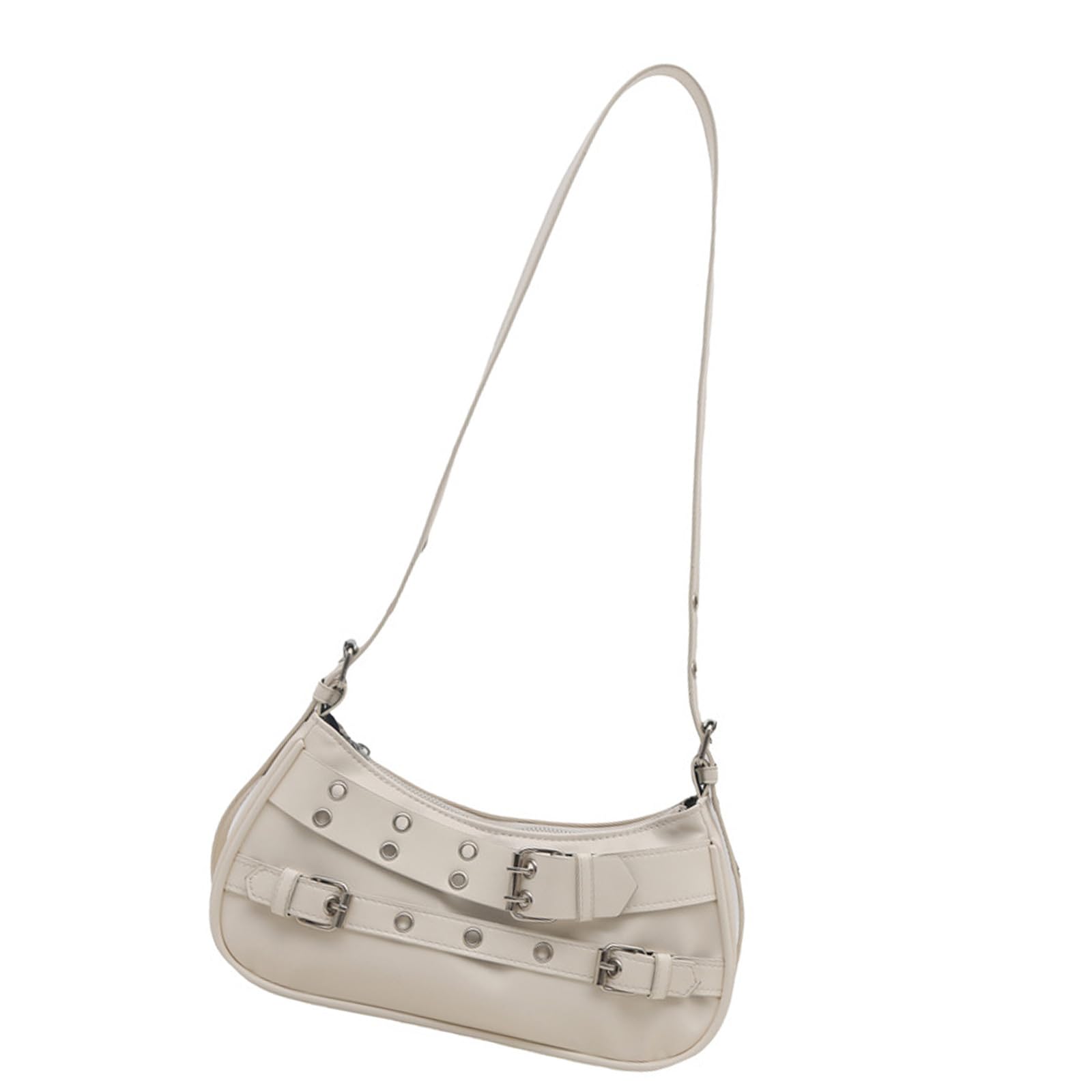 CAZSTYK Shoulder Bag Trendy Crossbody Bag Armpit PU Leather Handbag Korean Styles Underarm for Daily Commuting Pu Leather Crossbody for Women