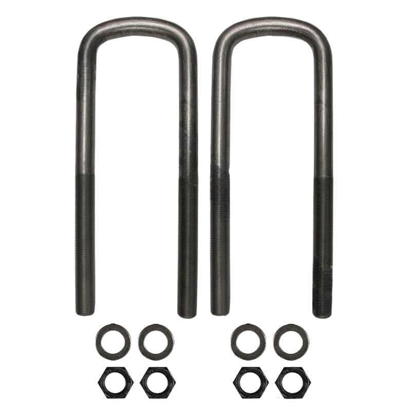 Belgrade Parts & Service, Inc. Heavy Duty Ubolt kit 7/8in X 3-1/2in X 15in Round Replaces EUB8363-15, 1610312C2