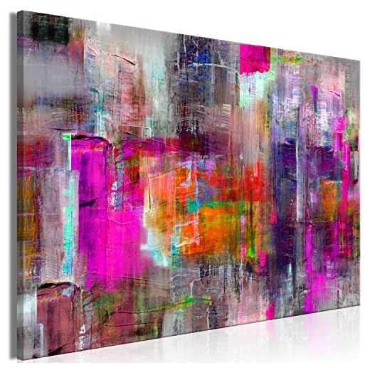 murando Cuadro Mega XXXL Abstracto 165x110 cm Cuadro en Lienzo en Tamano XXL Estampado Grande Gigante Imagen Para Montar por uno Mismo Decoración De Pared Impresión DIY Colorido a-A-0217-ak-c