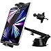 woleyi Support Tablette Voiture, 3 en 1 Porte Tablette Voiture Tableau de Bord, Pare-Brise, Ventilation, Ventouse [Super Aspiration & Stabilité] pour iPad Pro Air Mini, Galaxy Tabs, iPhone 4-13"
