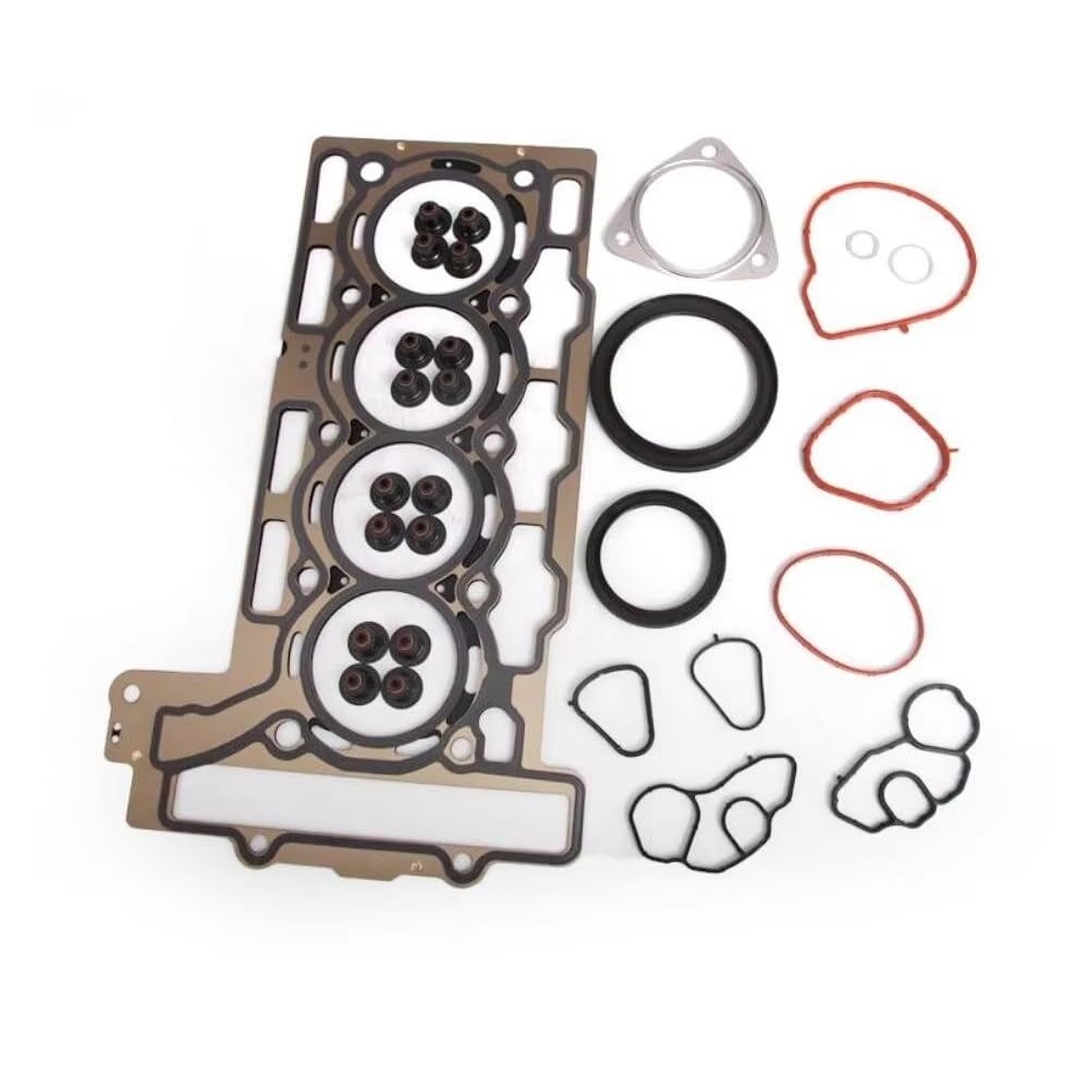 Set de juntas culata auto 11127560272 11127595138 1111 7568 263 Juego De Juntas Y Válvulas Reconstrucción Para Cooper S Para 116i Para R55 R56 1,6 N13