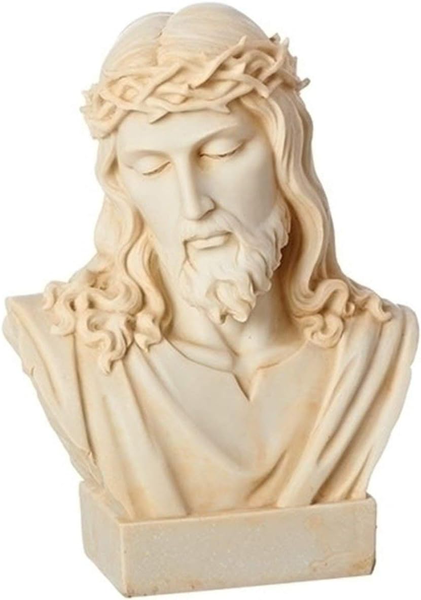 Roman Jesus Bust Ivory Color