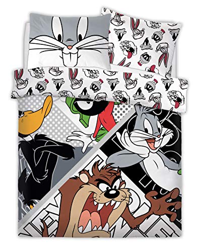 Preisvergleich Produktbild Warner Bros Bettwäsche-Set, Mehrfarbig, Doppelbett