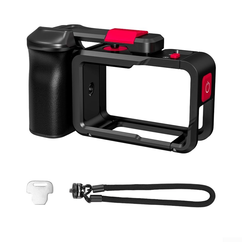 Aluminiowy zestaw klatek na aparat do DJI do Action 5 4 3 Pro