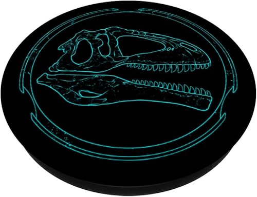 Miniatura 2 de Giganotosaurus Fossil Skull Dinosaur Fossil PopSockets Swappable PopGrip