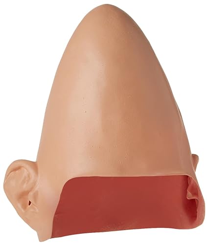 Rubie's Costume Co Egg Head Conical Alien Skull Cap - One Size - Flesh