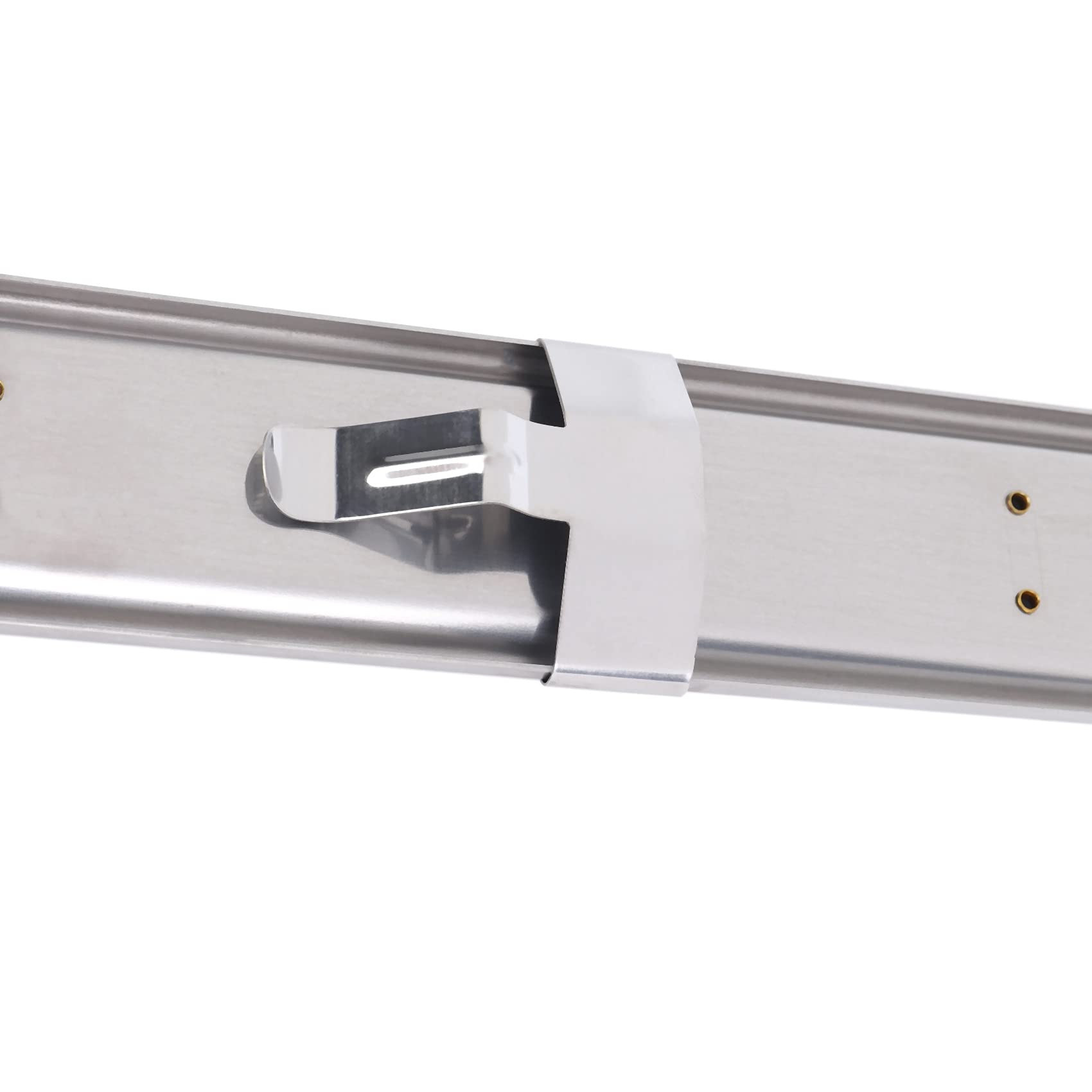 Termómetro de acero inoxidable con clip para olla, guía de temperatura rápida