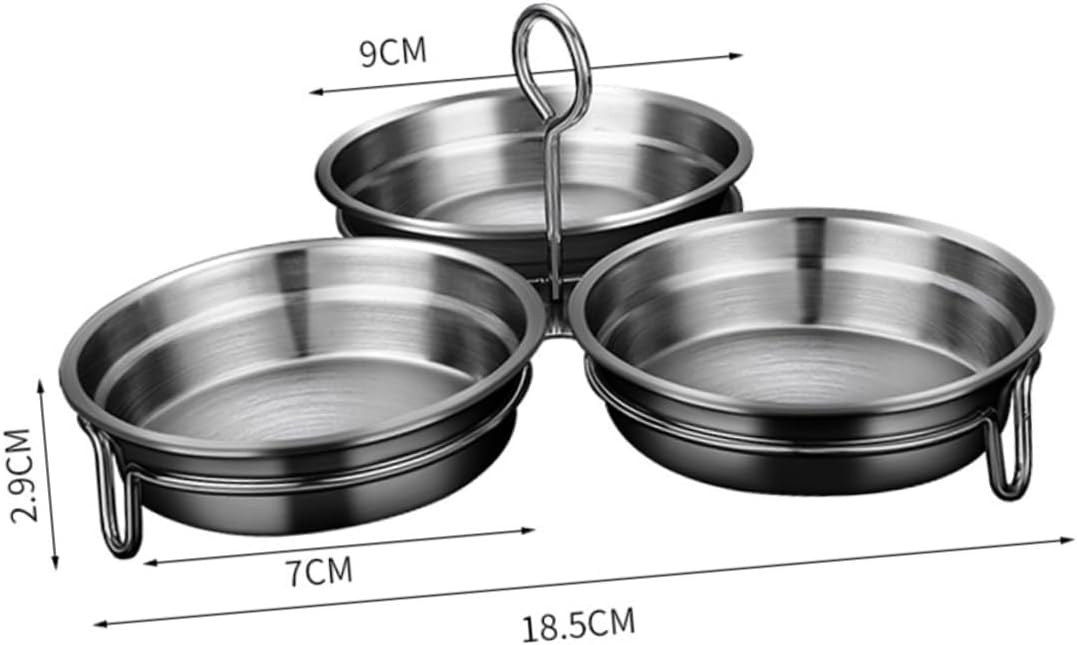 COLLBATH Stainless Steel Egg Poacher Mold Nonstick Egg Cooker Pan Easy to Use Handle Frying Pans