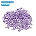 PATIKIL Brads for Paper Crafts, 150 Pcs Purple Metal Paper Fasteners Round Head Mini Brads Split Pins Paper Crafting Supplies for DIY Craft Project Scraping Book, 8 mm