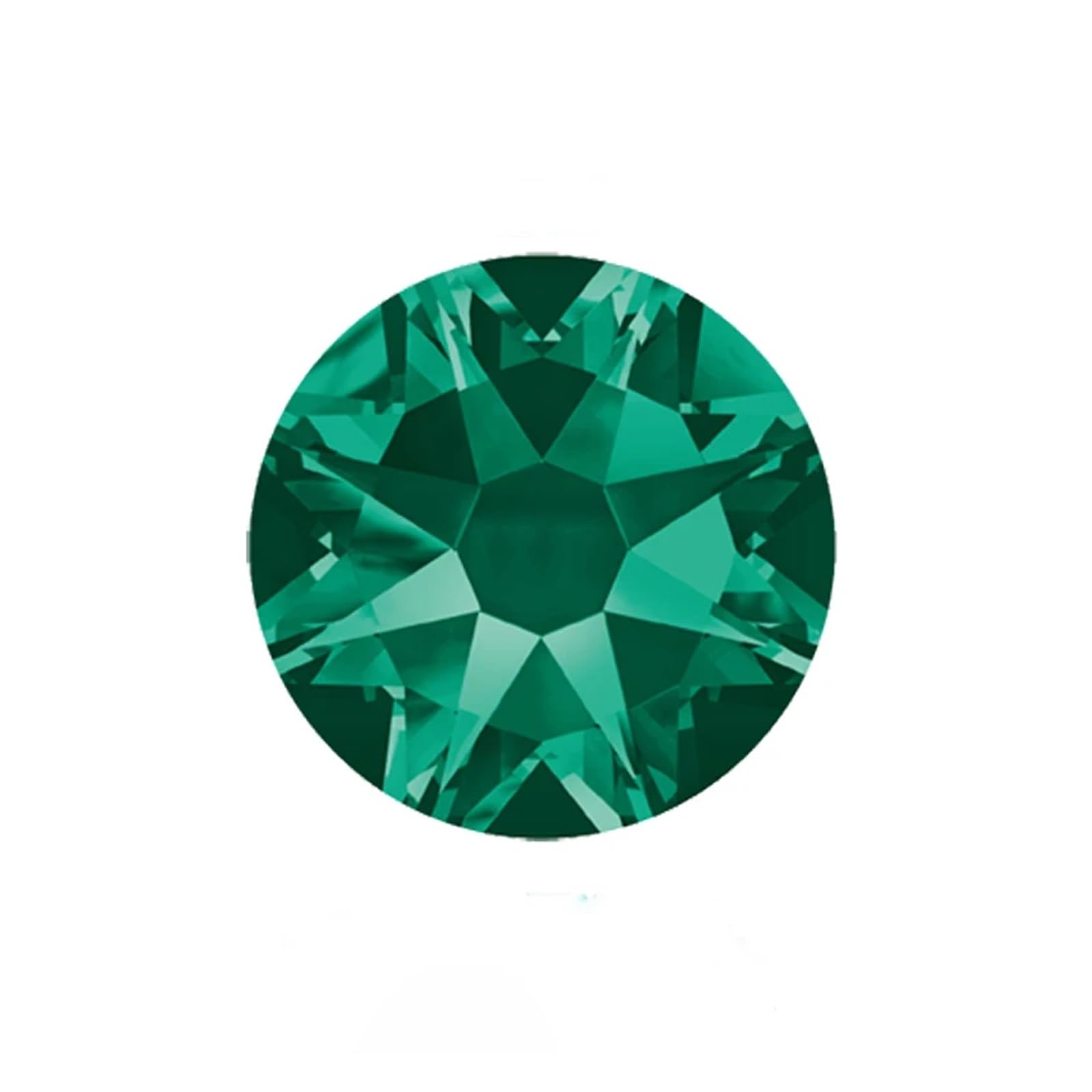Strass pour ongles couleur Emerald SS30 pour customisation DIY