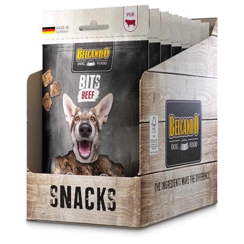 Produktbild von Belcando Bits Beef Snack für Hunde - 7 x 90 g