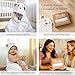 MINIBOO Hooded Baby Towels for Newborn & Toddler - Super Soft Baby Bath Towels with Hood, Highly Absorbent Viscose Made from Bamboo Hooded Towel for Boys, Girls, Newborn Essentials
