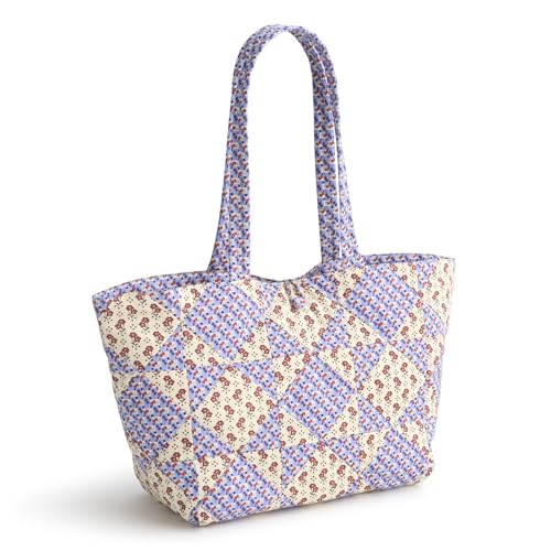 Image of Vera Bradley Women's Premium Cotton Small Hathaway Tote Bag