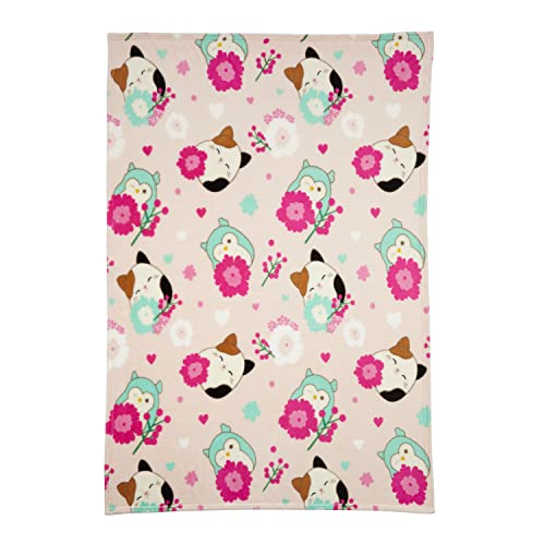 Squishmallows Cam Bedding Super Soft Micro Raschel Throw 46 in x 60 in (Official Squishmallows Product) by Franco