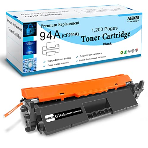 Aseker Compatible 94A CF294A (94X CF294X) Toner Cartouche pour HP Laserjet Pro M118 M118dw, MFP M148 M148dw M148fdw M149fdw Imprimante 1200 Pages (Noir) Cover